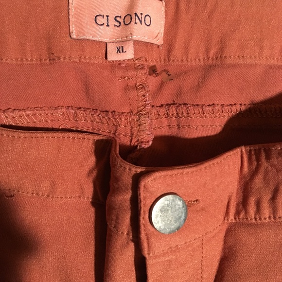 cinnamon colored pants